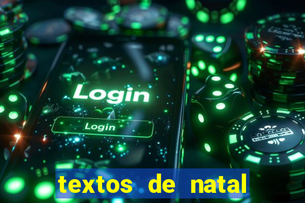 textos de natal para imprimir